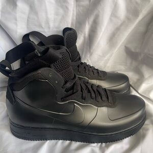 Nike Men's All-Black High-Top Sneakers